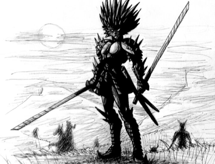 Itai The Porcupine Samurai